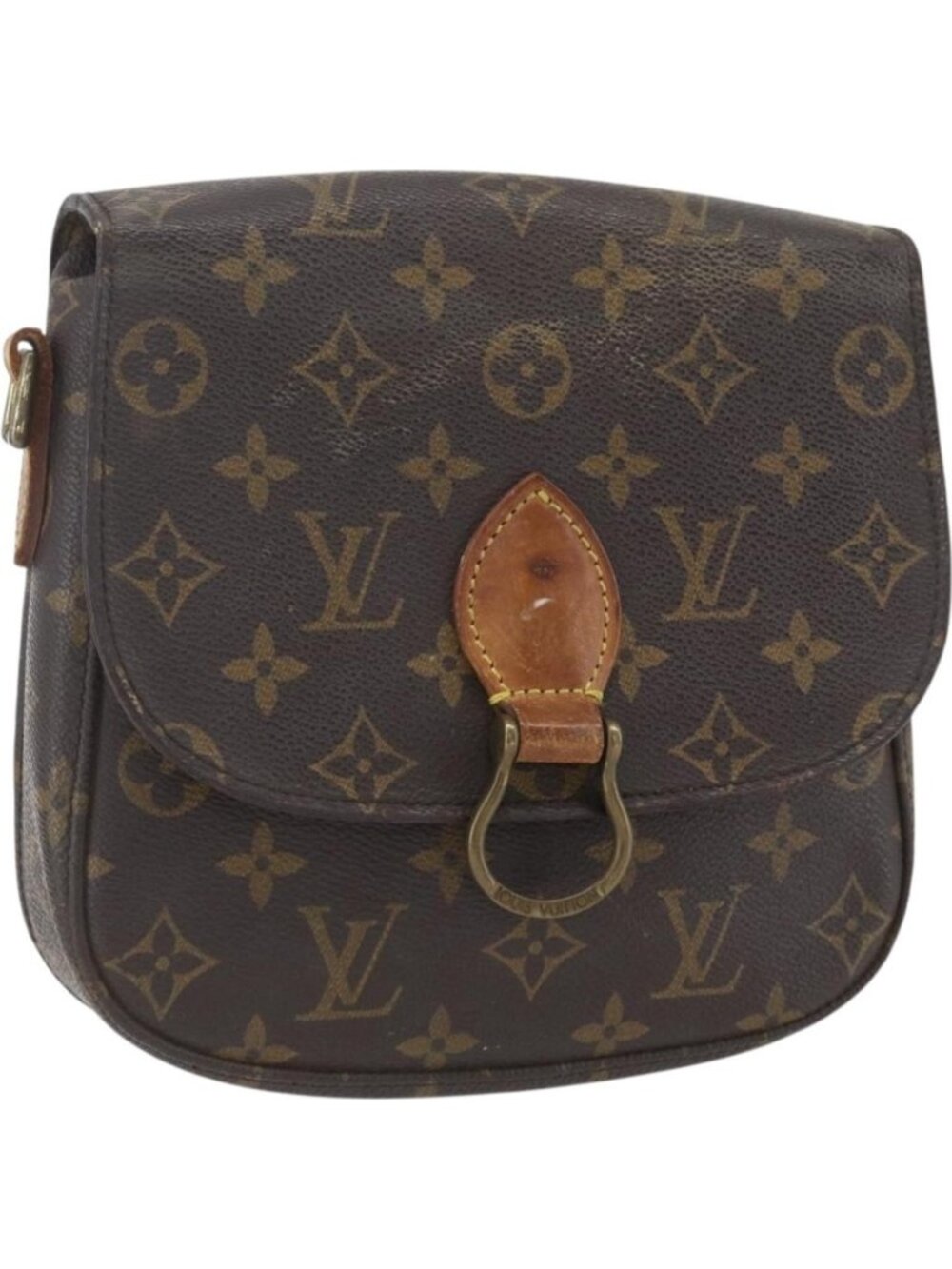 LOUIS VUITTON Monogram Saint Cloud MM Shoulder Bag M51243